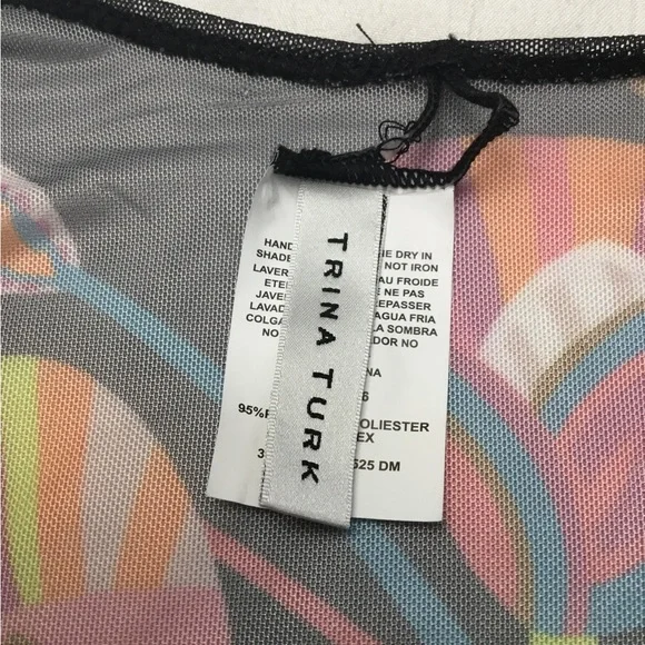 Trina Turk Vibrant Floral coverups - Picture 4 of 12